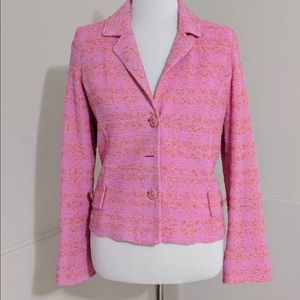 Beautiful St John Knit Pink Suit